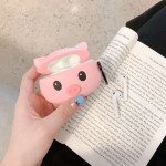 Wholesale Cute Design Cartoon Silicone Cover Skin for Airpod (1 / 2) Charging Case (Pig)